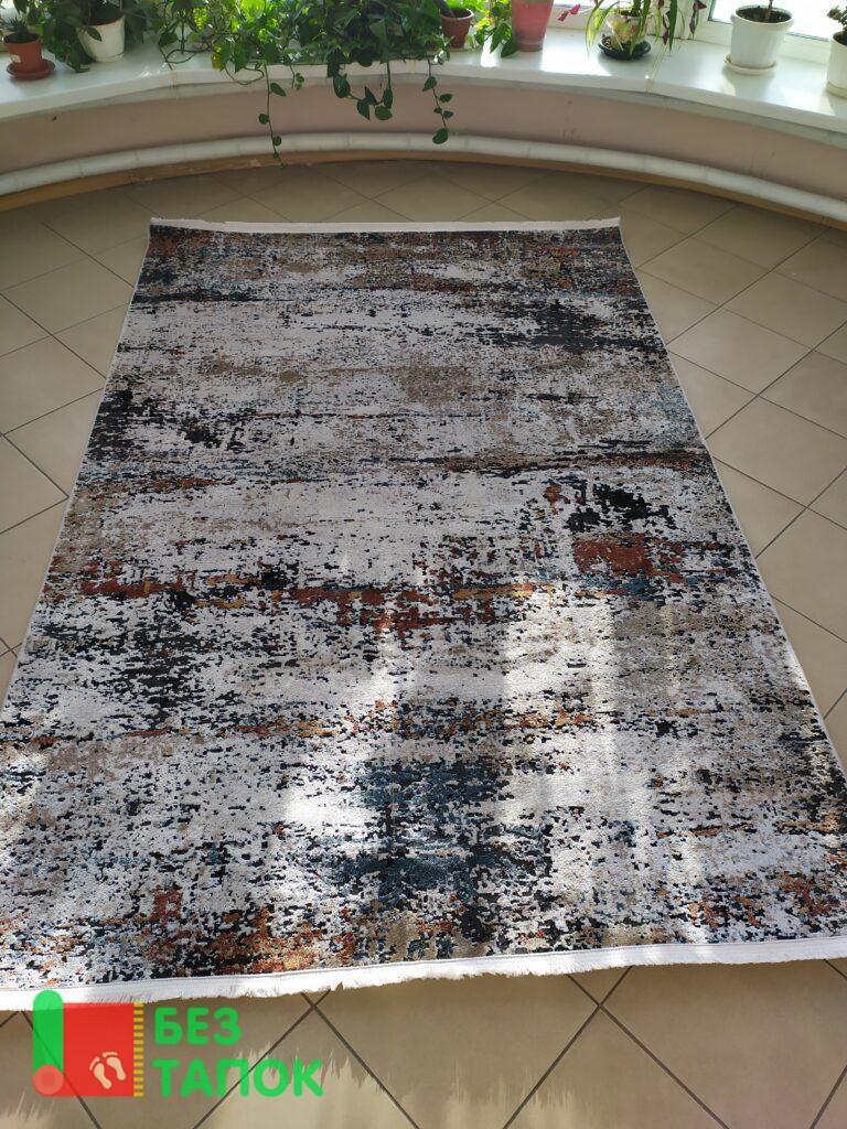 Ковер, Infinity, 30570A, Винтажный, Белый Голубой Терракотовый