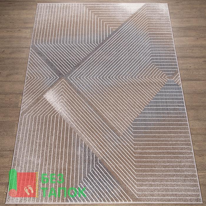 Ковер, Квест, 31118-45155, Абстрацкия, Бежевый Серый