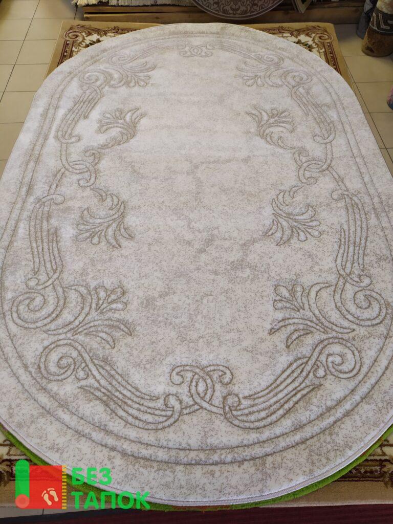 Ковер, Метро, 29604_22372, неоклассика, Белый.Пудра