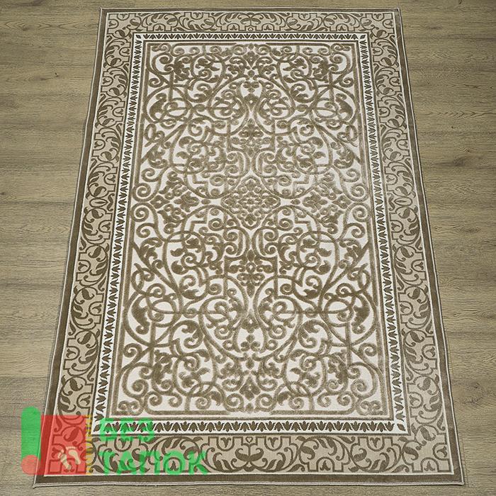 Ковер, Шенилл, 27512_23888, Неоклассика, Бежевый Кофейный