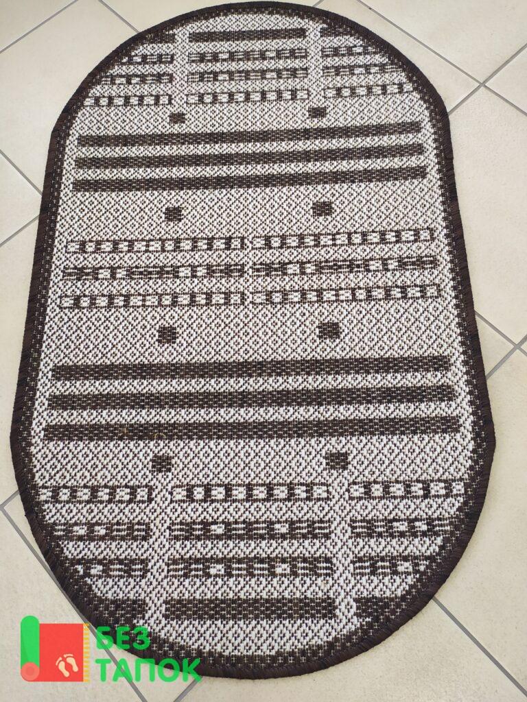 Ковер, Циновка (Витебск), 16С3-ВИ, Абстрацкия, Венги Кофейный