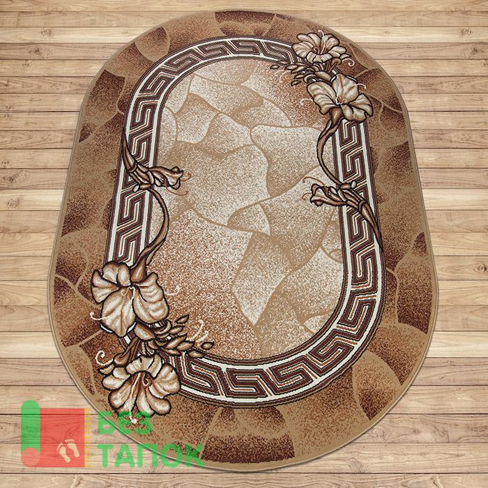 Ковровая дорожка, Лайла Де Люкс, 15105_10122д, Неоклассика, Бежевый