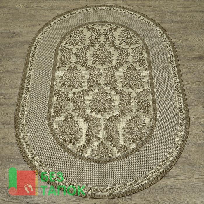 Ковровая дорожка, Циновка Floorlux, 51005-50122, Неоклассика, Бежевый