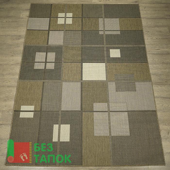 Ковровая дорожка, Циновка Floorlux, 52005_50222, Абстрацкия, Бежевый Коричневый