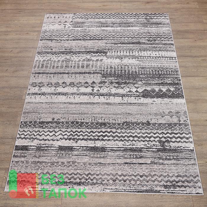 Ковер, Фиеста, 36139-36966, Пэчворк Винтажный, Серый