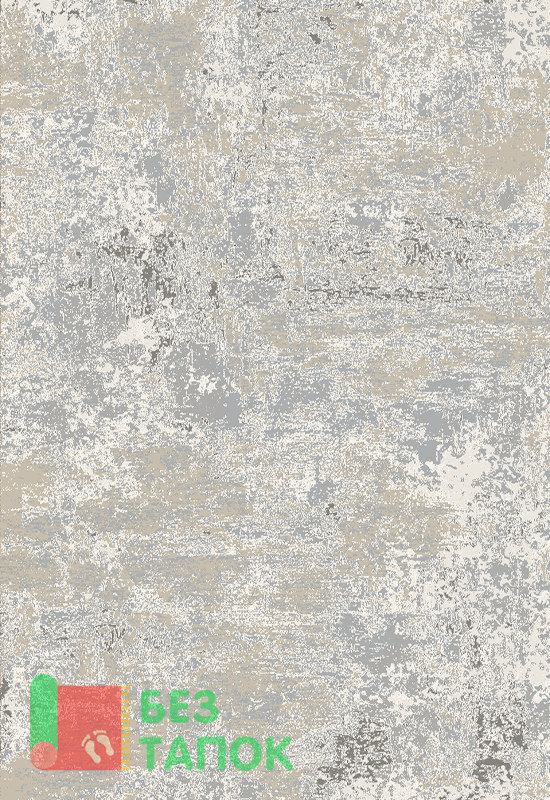 Ковер, Лакшери, 27705-23628, Винтажный, Бежевый Белый Серый