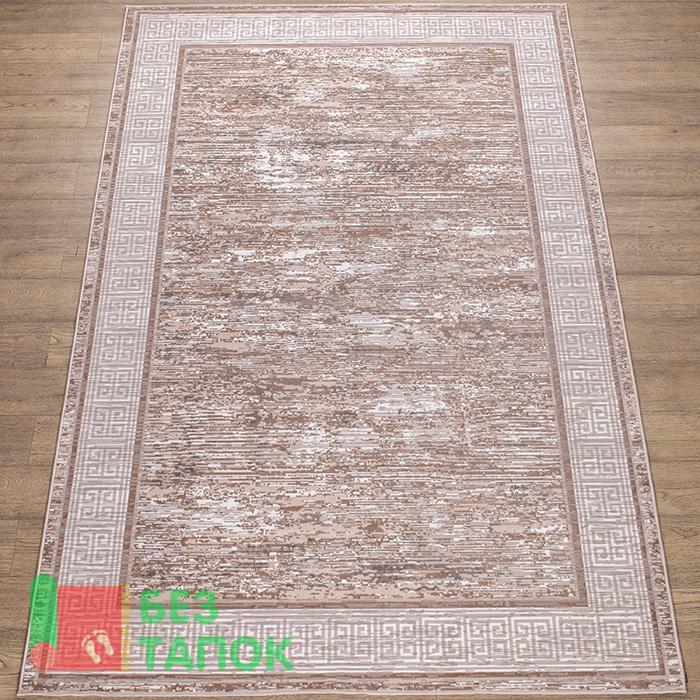 Ковер, Люксор, 27625-23788, Винтажный, Бежевый Белый Серый