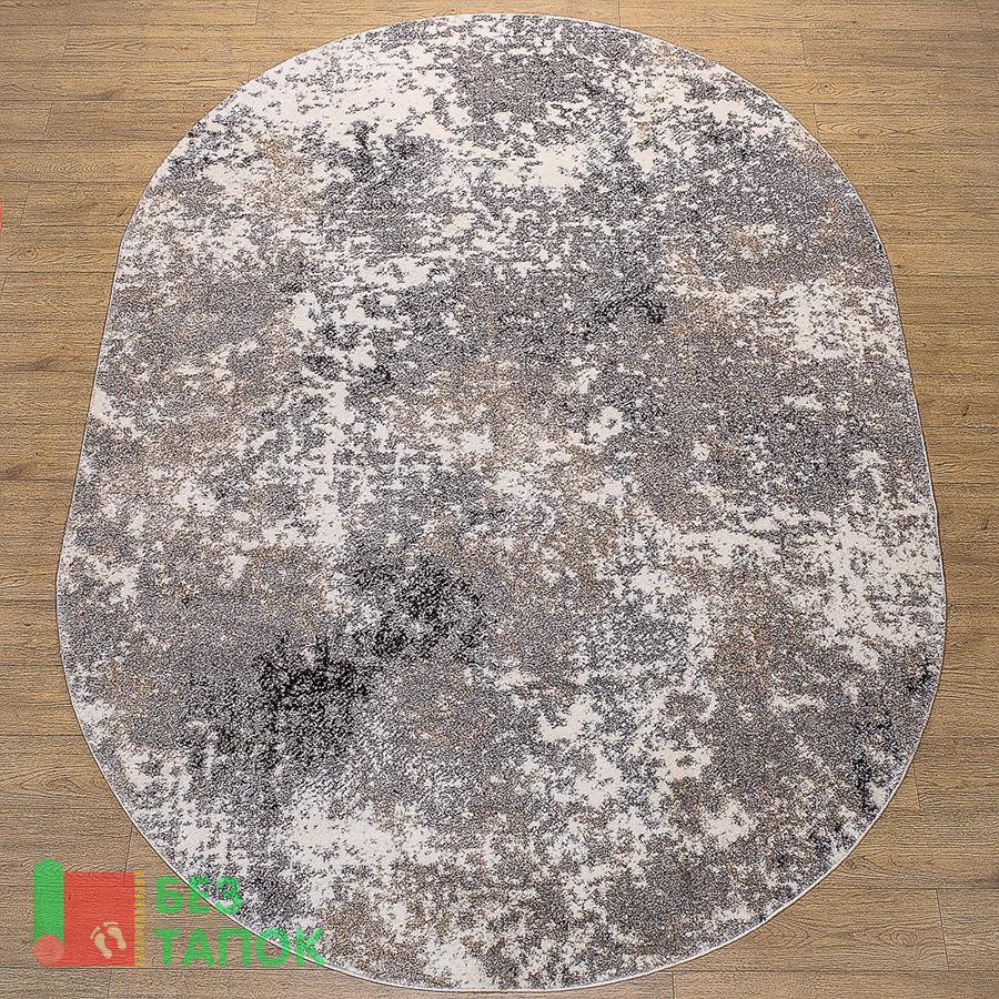 Ковер, Shaggi Vesta, 46217-45134, Современный, Серый Белый Бежевый