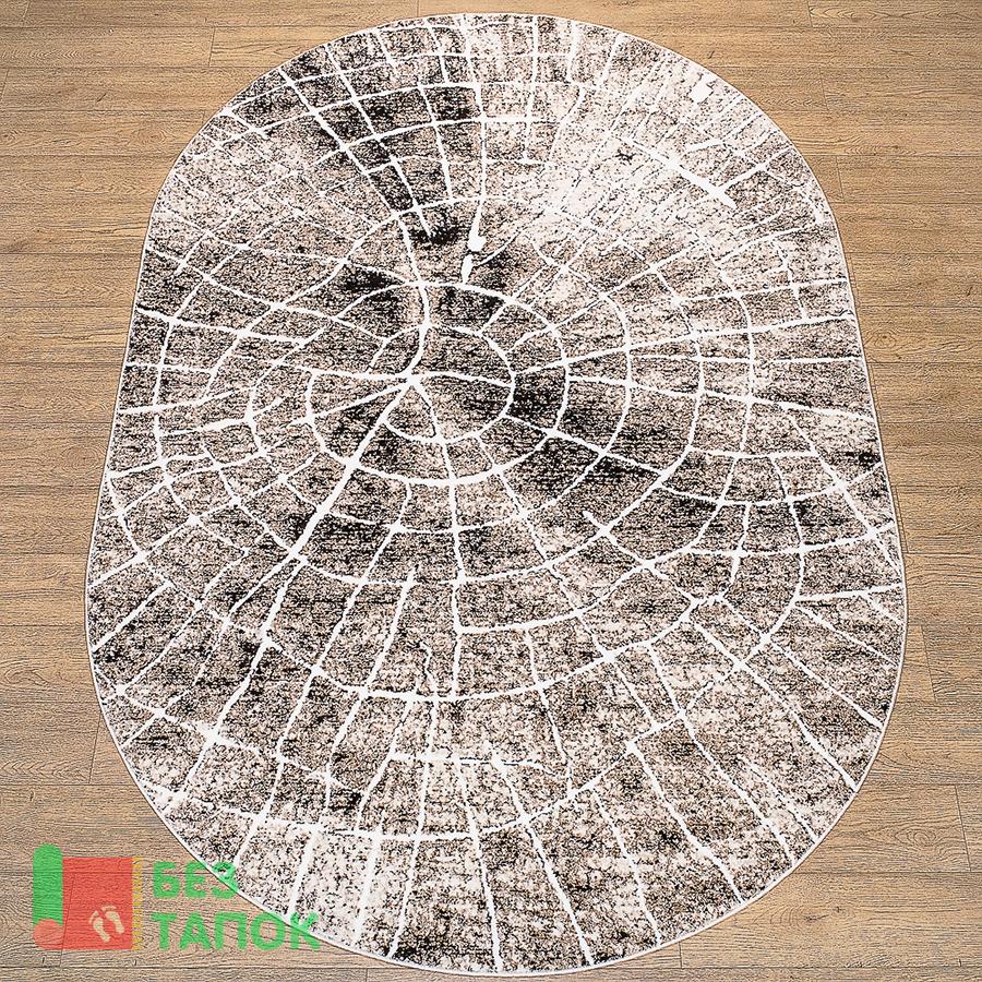 Ковер, Бриз, 31007-44945, Абстрацкия, Бежевый Белый Серый