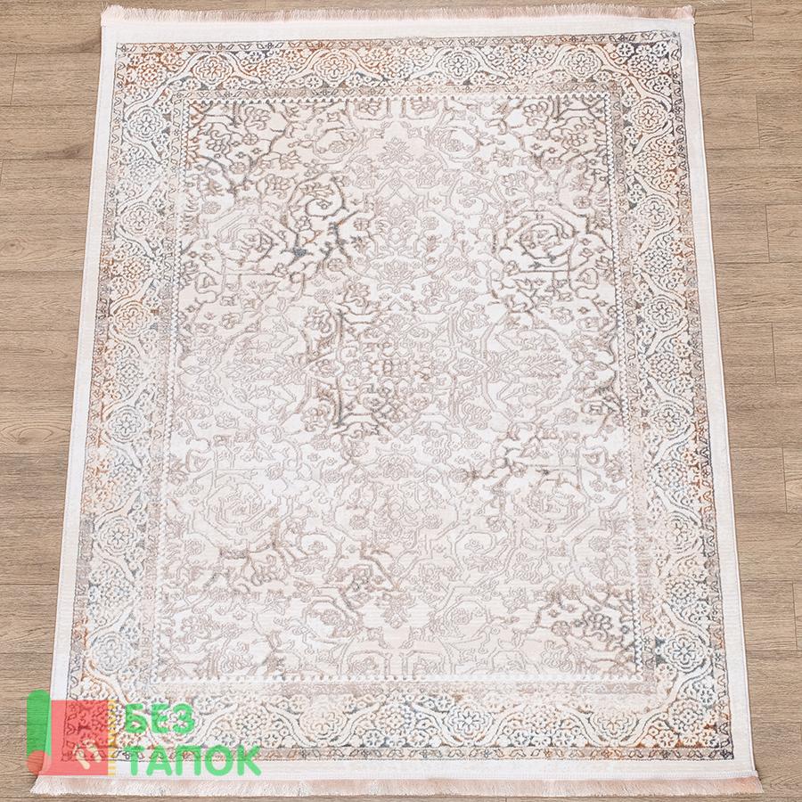 Ковер, Ascona, 4323А, Неоклассика, Бежевый Белый Серый