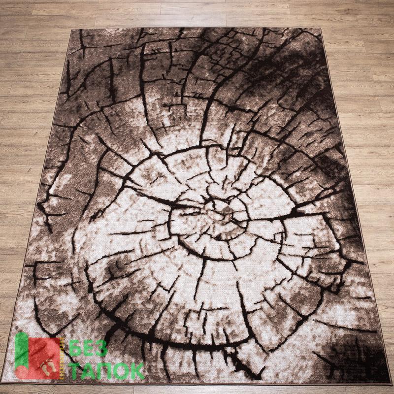 Ковер, Лайла Де Люкс, 15851-10842, Абстрацкия, Бежевый Коричневый Кофейный