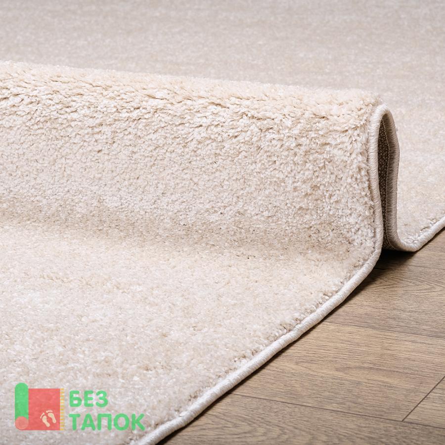 Ковер, Shaggi Vesta, 46102-45022, Однотонный, Кремовый