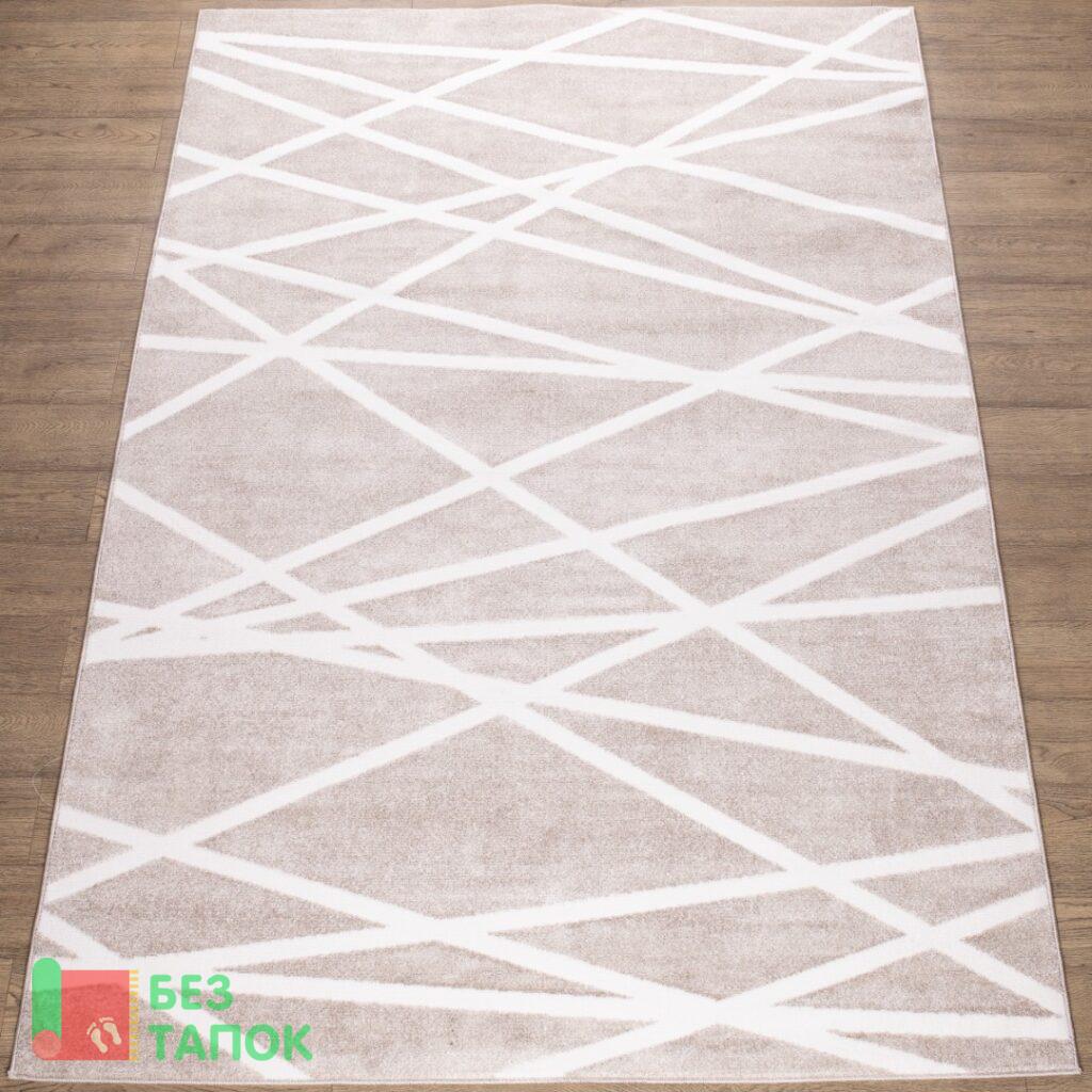 Ковер, Бриз, 31005-44945, Современный, Бежевый Белый