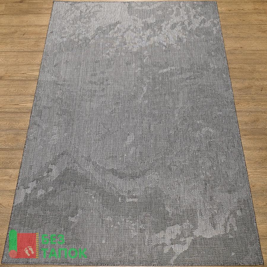 Ковер, Циновка Декора, 52110-50322, Современный, Серый Черный