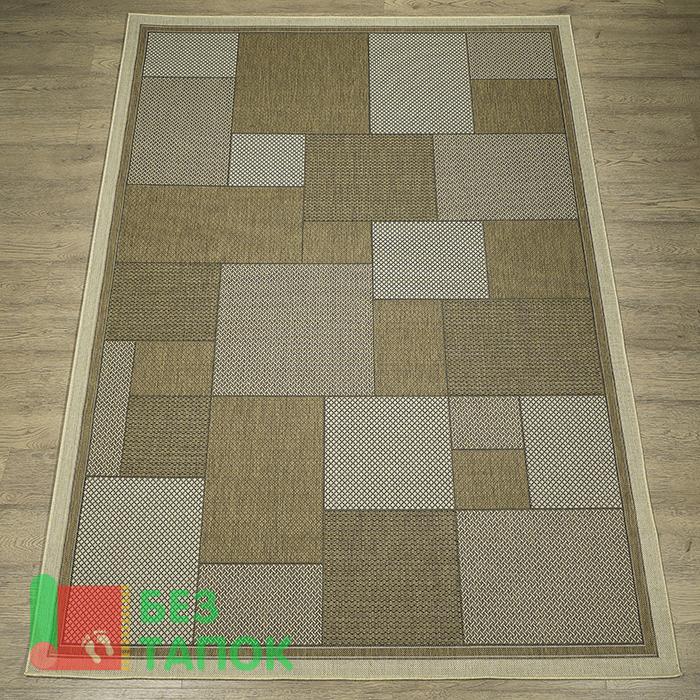 Ковер, Циновка floorlux, 52001-50211, Абстрацкия, Бежевый Коричневый