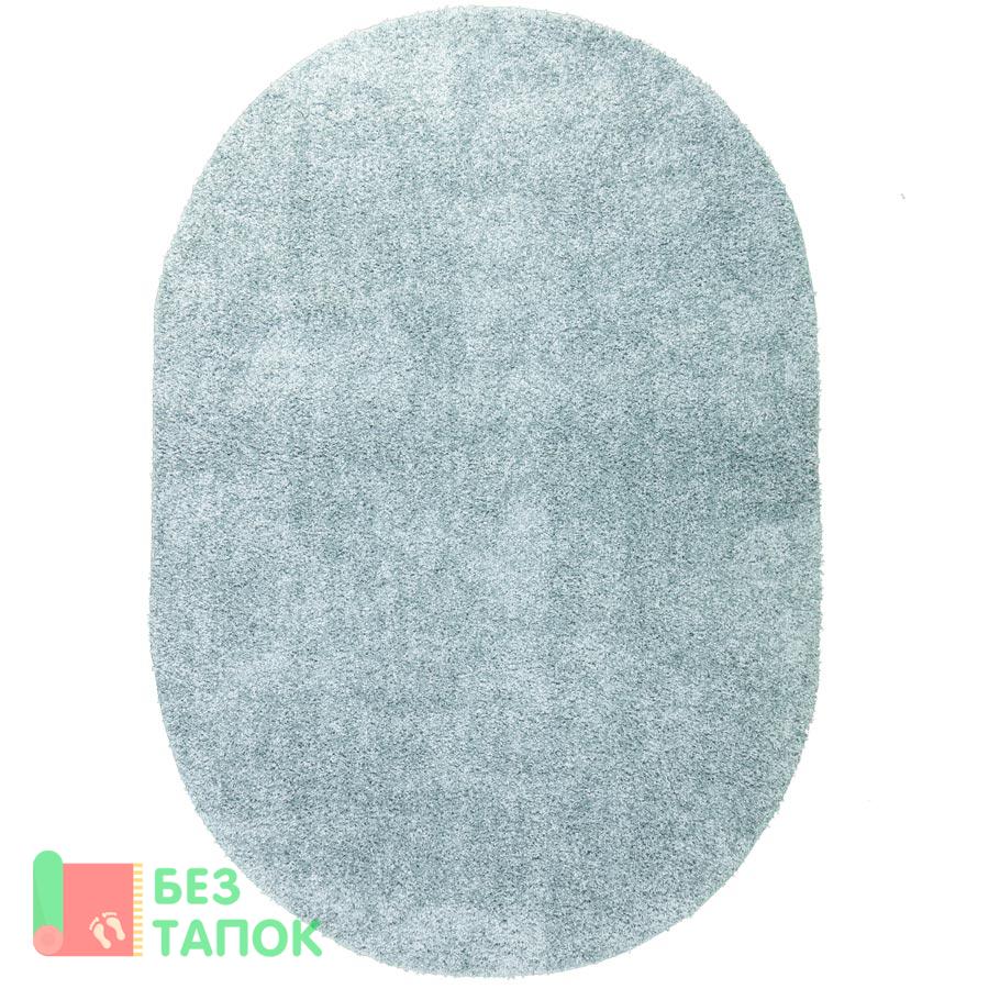 Ковер, Шагги fugion, 44108_46122, Однотонный, Голубой Бирюзовый